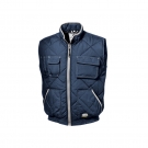 思而MC4416Q5 DARWIN藍色滌棉防寒背心