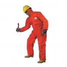 雷克蘭ESO428橙色帶帽連體防護服 雷克蘭ESO428橙色帶帽連體防護服