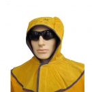 友盟AP-3000Y金黃色皮全護(hù)式焊帽 友盟AP-3000Y金黃色皮全護(hù)式焊帽