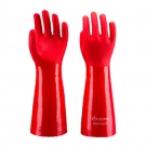 東亞802F紅色耐油耐酸堿PVC手套 東亞802F紅色耐油耐酸堿PVC手套