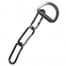 建鋼660344鍍鋅鏈半圓