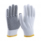 護享Hu-C103D滌棉紗線PVC點塑勞保手套