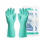 雪蓮21131丁腈絨里直邊袖口鉆石紋防護手套