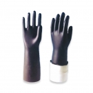 雪蓮22131BL氯丁橡膠絨里直邊袖口鉆石紋防護手套 雪蓮22131BL氯丁橡膠絨里直邊袖口鉆石紋防護手套