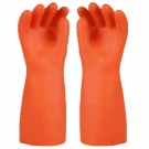 雪蓮1級7500V橙色天然乳膠絕緣工業手套