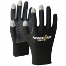 好員工D1306滌綸點(diǎn)塑觸屏手套