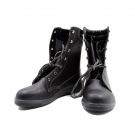 希滿YS-733黑色高幫壓花牛皮舒適耐磨防砸安全鞋