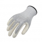 思衛(wèi)爾2321麻灰色13針白乳膠涂掌HPPE玻璃纖維防割手套