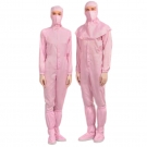 嘉柏利通L-2113X粉色二連體潔凈服