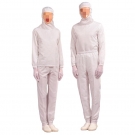 嘉柏利通F-1111白色套頭式分體潔凈服