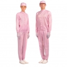 嘉柏利通F-2113粉色立領拉鏈式分體潔凈服 嘉柏利通F-2113粉色立領拉鏈式分體潔凈服