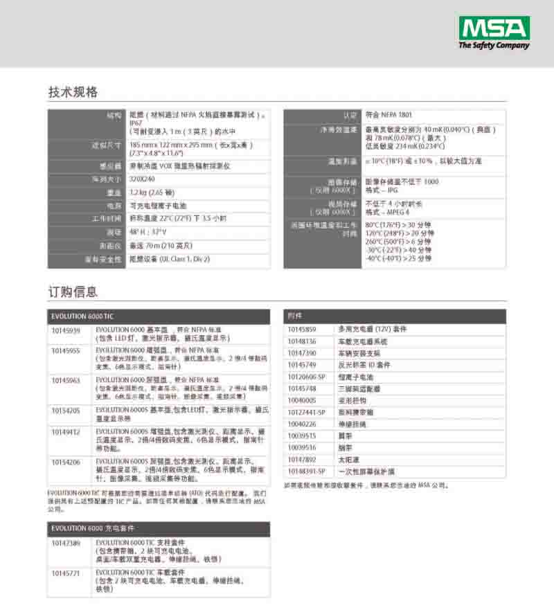 梅思安10154206紅外熱成像儀圖片8