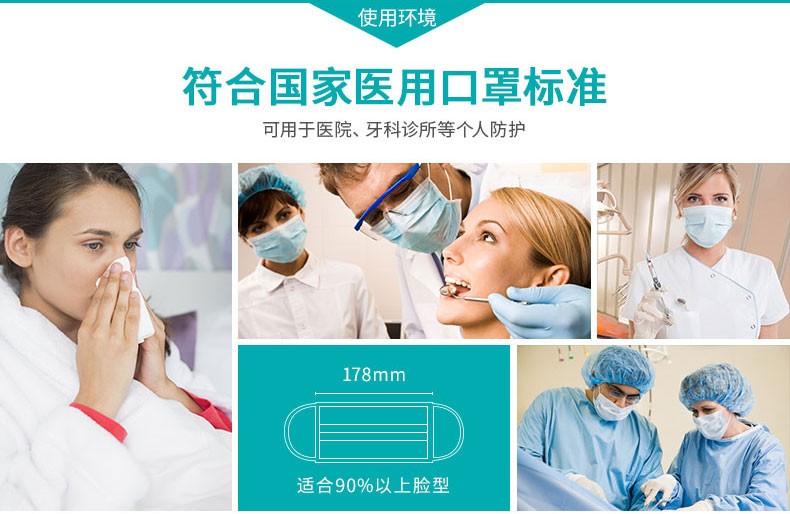 麥迪康PMRCMK2116-0100050普通醫用防塵口罩圖片2