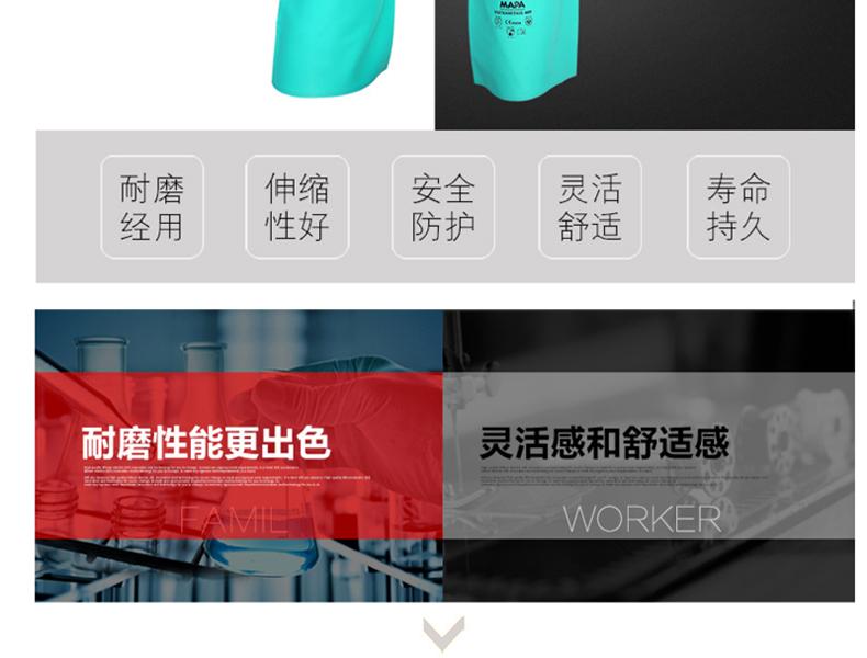MAPA Ultranitril480-8丁腈氯洗防化手套圖片2