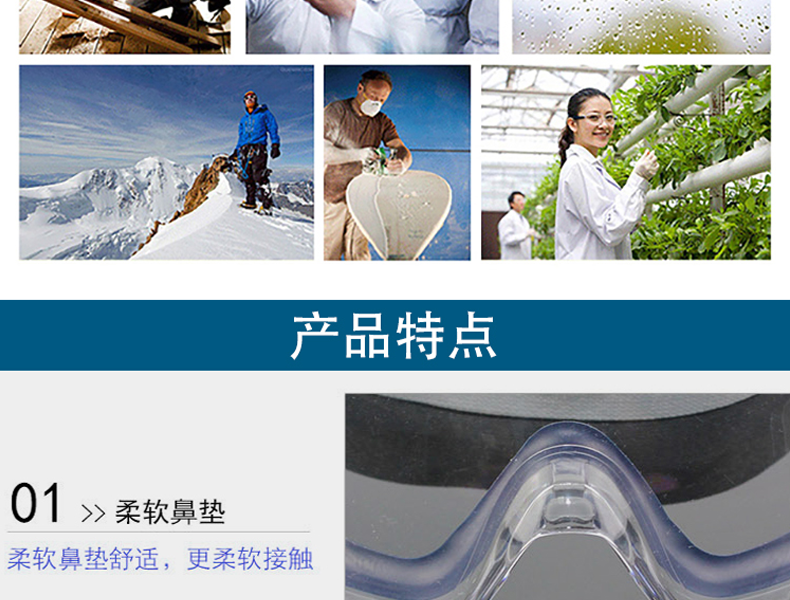 Honeywell霍尼韋爾1017751 D-Maxx防霧防刮擦防沖擊護(hù)目鏡圖片5