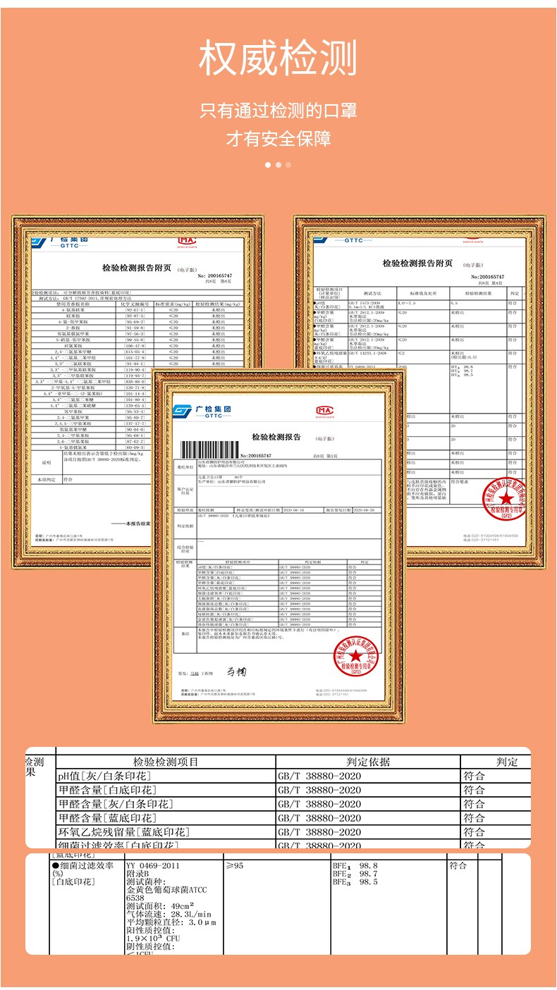 固安捷一次性兒童口罩圖片13