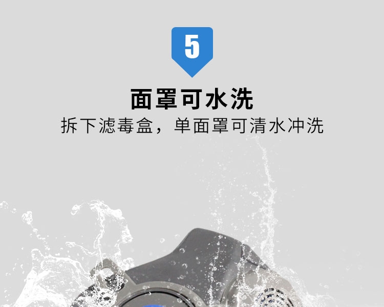 思創(chuàng)ST-M60G-3硅膠半面罩防毒面具圖片13