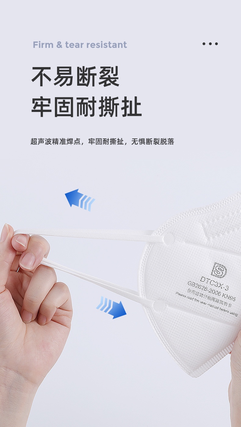 大勝DTC3X-3 KN95防塵口罩圖片8