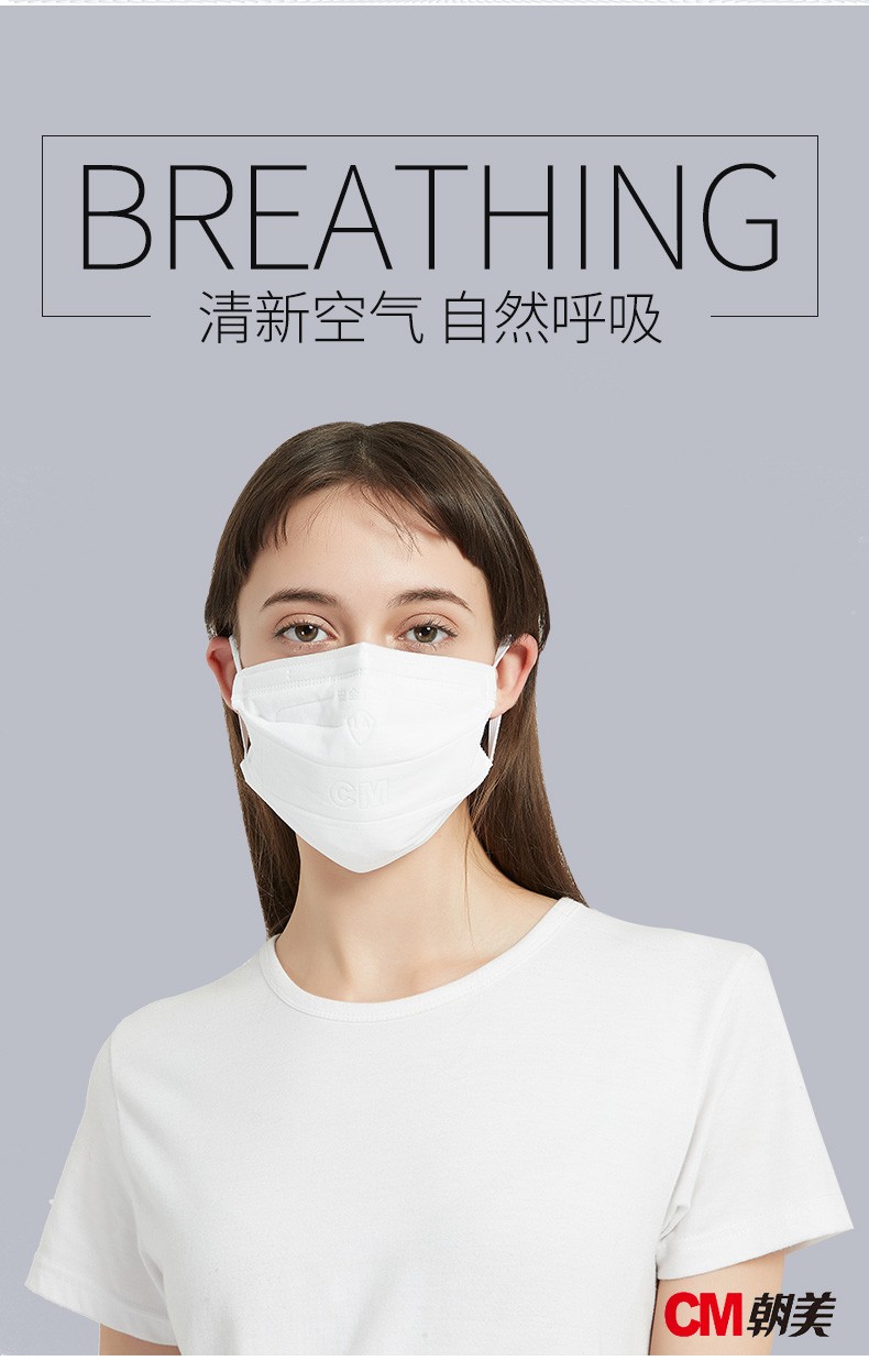 朝美新2002(濾菌)KN90防塵口罩圖片1