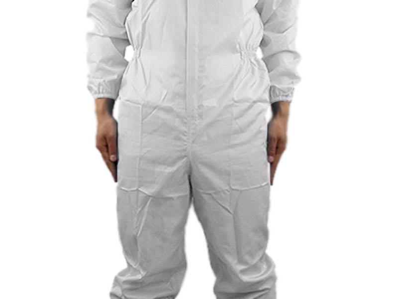 君御1895白色連體防靜電服圖片2