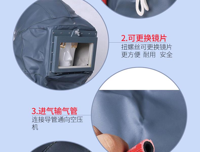 花護1080人造皮革噴砂帽圖片4