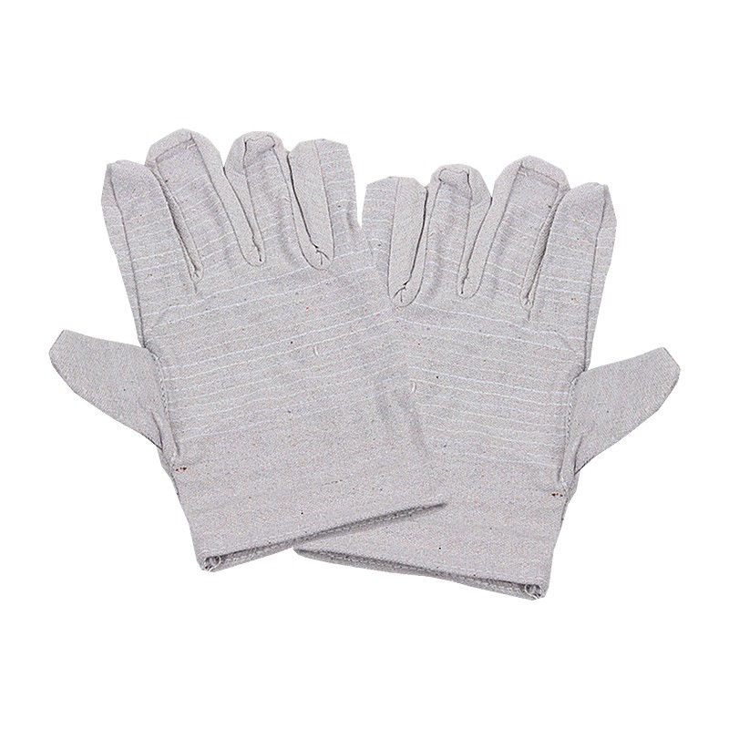 君御7312B白甲24道線帆布手套圖片1