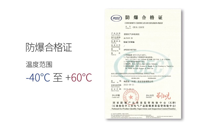 梅思安10196223(國產(chǎn)版)天鷹2XT雙氣體檢測儀圖片7