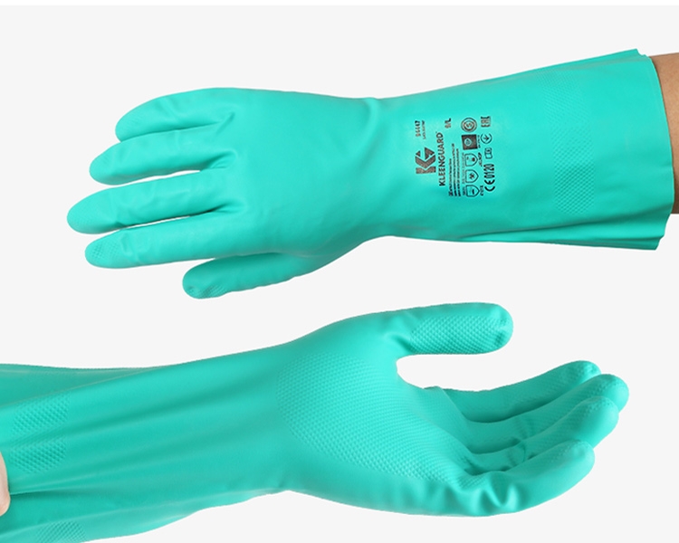 金佰利94446-8G80綠色丁腈手套圖8