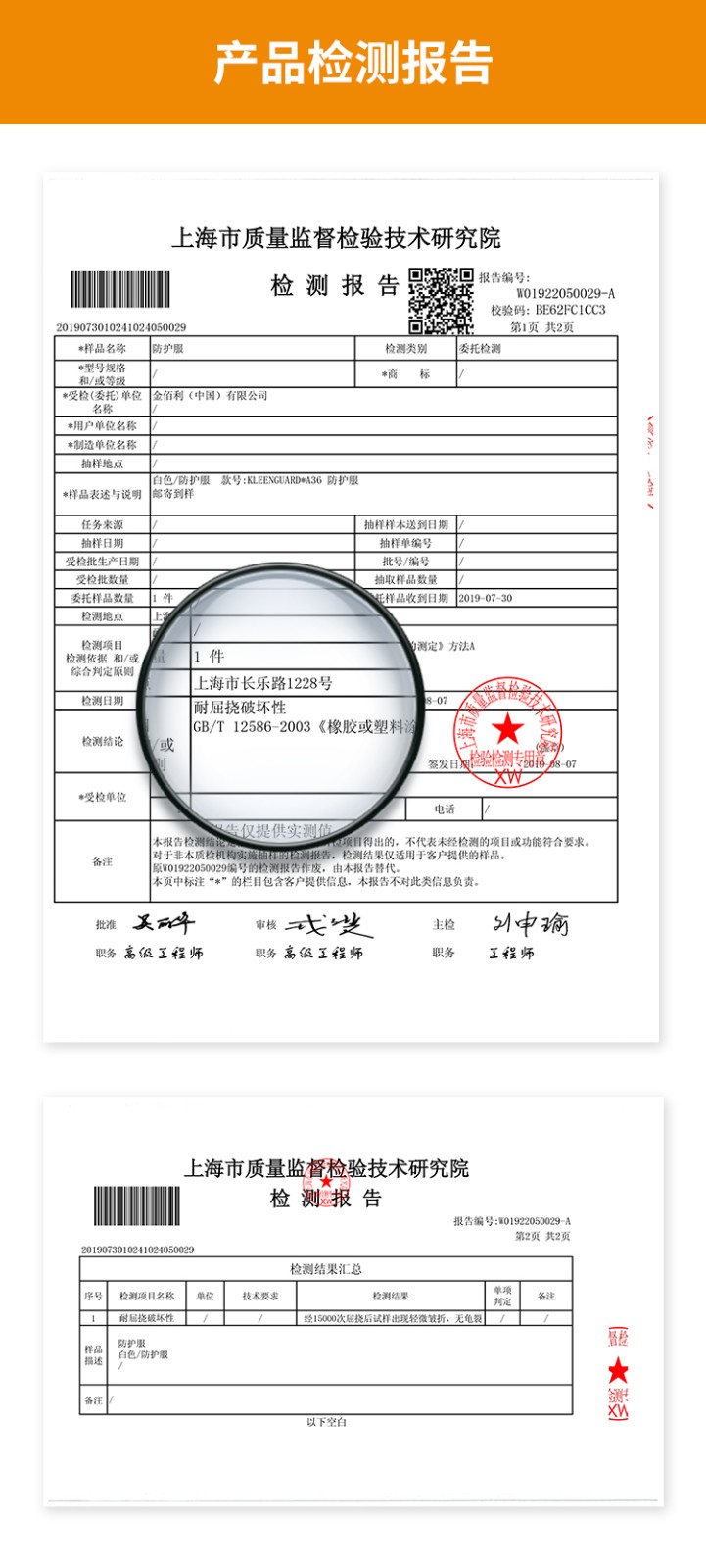 金佰利A36 99801液體和微粒阻隔防化服圖5