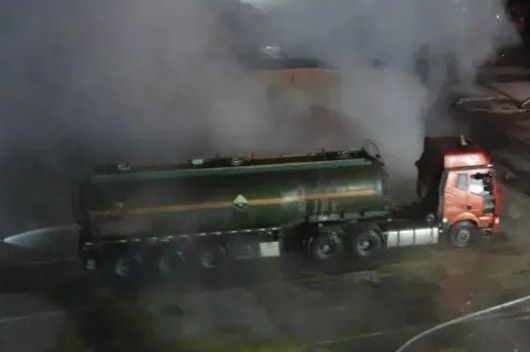 江西九江發(fā)生鹽酸儲罐車泄漏事故