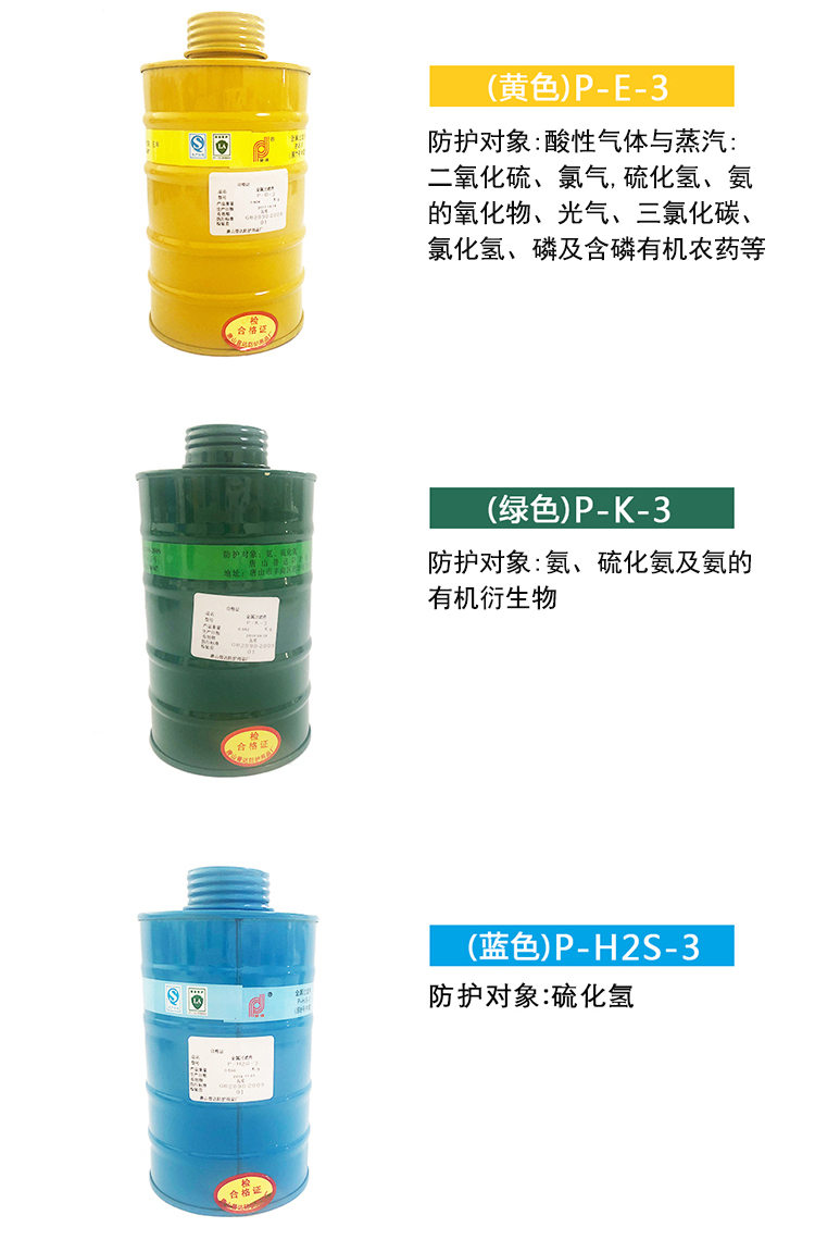 普達P-K-3 4號濾毒罐圖3