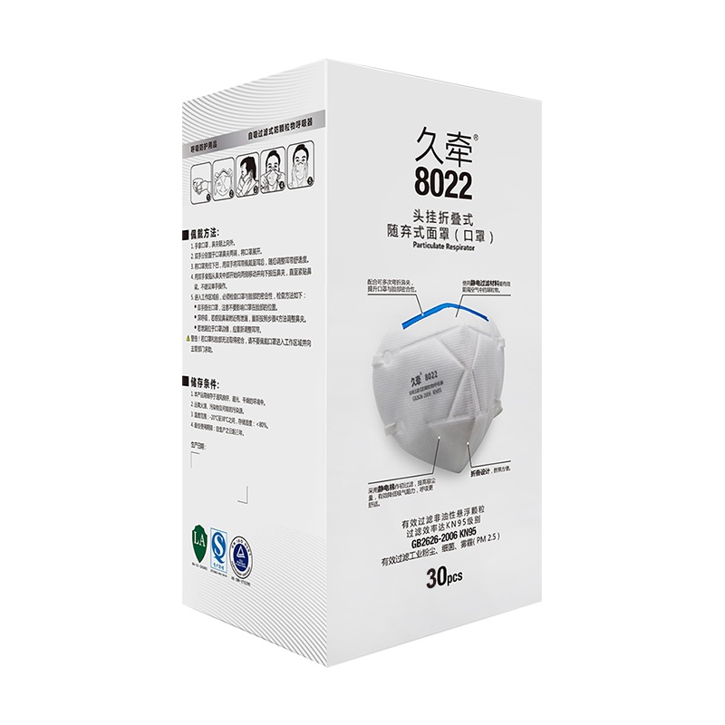 久牽8022KN95防塵口罩圖片2