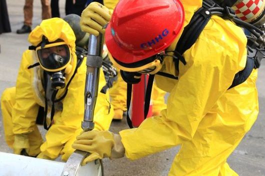 高壓法蘭泄漏著火事故應急處理