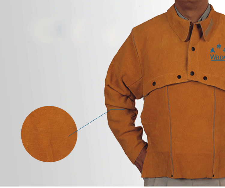 威特仕44-2028皮開(kāi)背式阻燃工作服圖片2