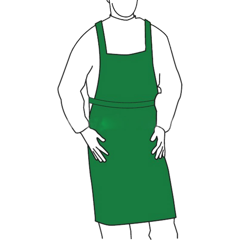 微護佳MC4000GR40-W-99-212-00綠色防化圍裙圖片2