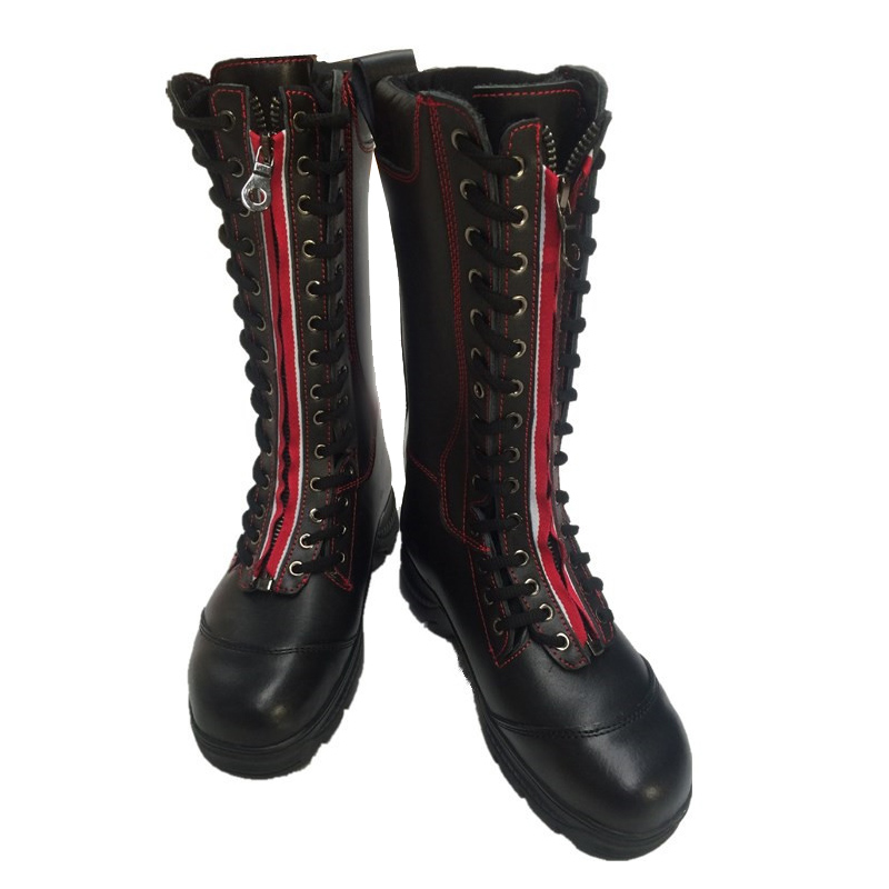 尊獅消防高幫救援安全靴圖片1