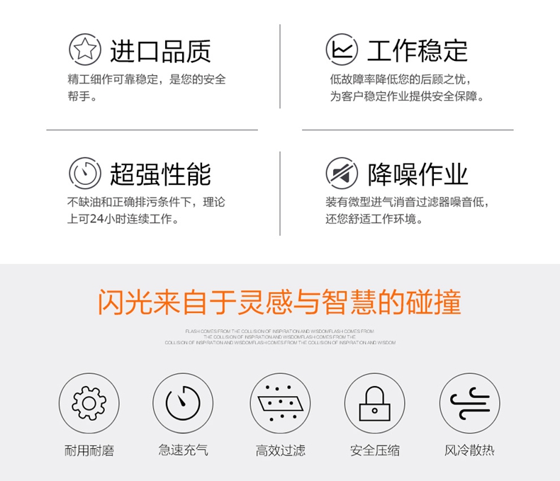 海固HG-CQ100B高壓呼吸空氣壓縮機 正壓式空氣呼吸器充氣泵圖片3