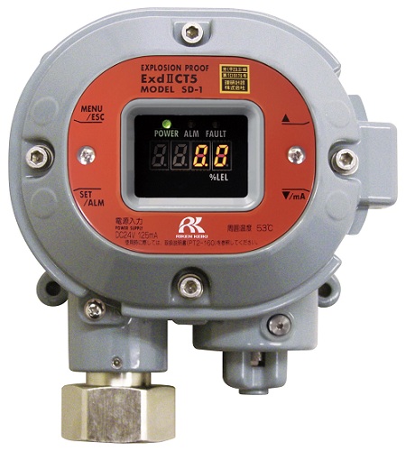 理研SD-1(Type NC)智能型可燃性氣體探測器圖片2