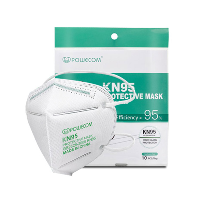 保為康KN95英文頭戴款頭戴式防塵口罩圖片