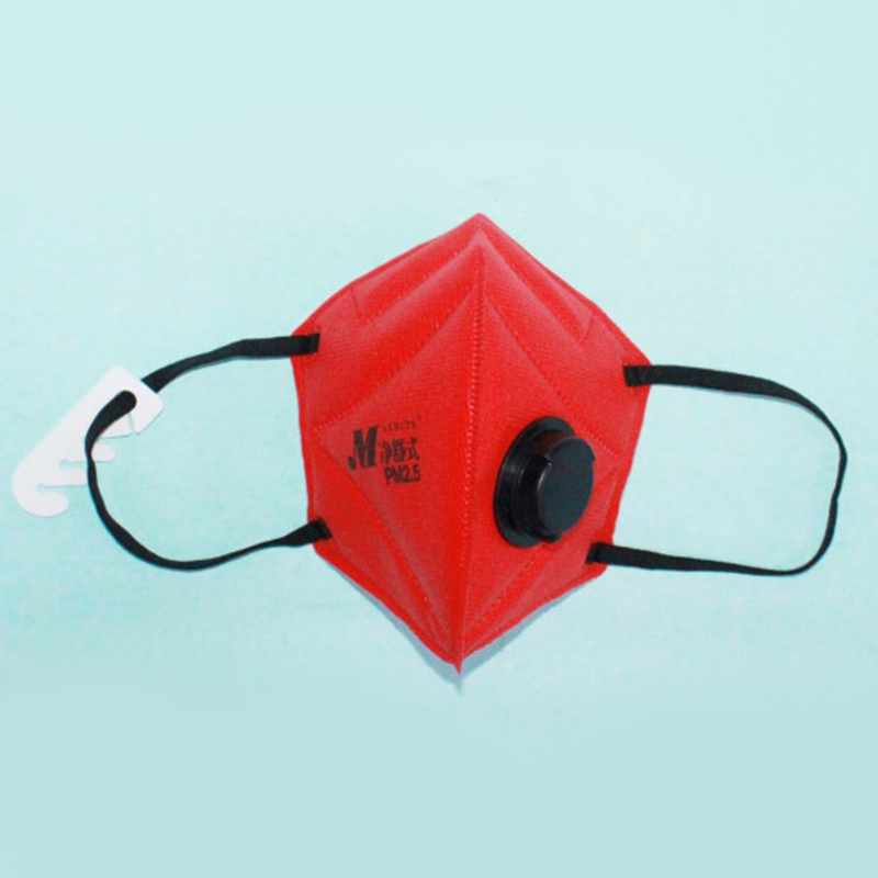 麥特瑞M520折疊式帶閥防塵口罩圖片2