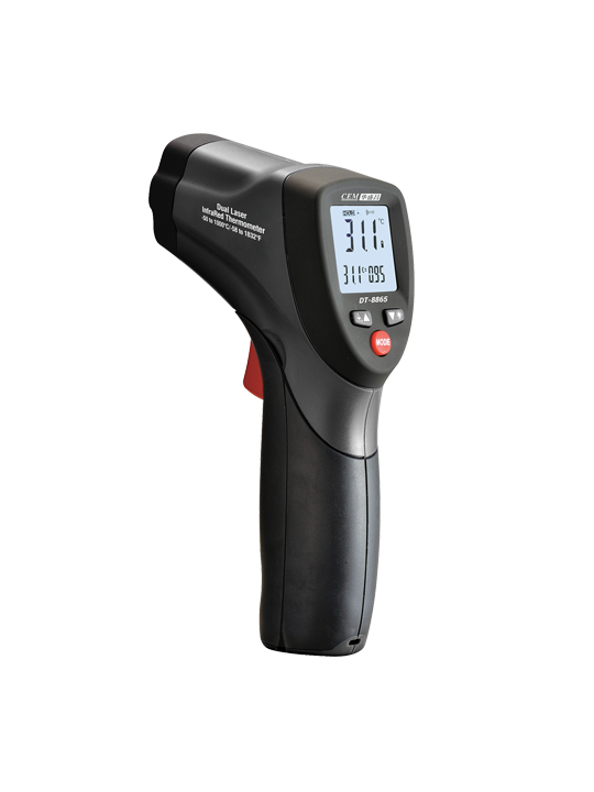 華盛昌DT-8862專業(yè)型雙激光快速型紅外線測(cè)溫儀圖片3