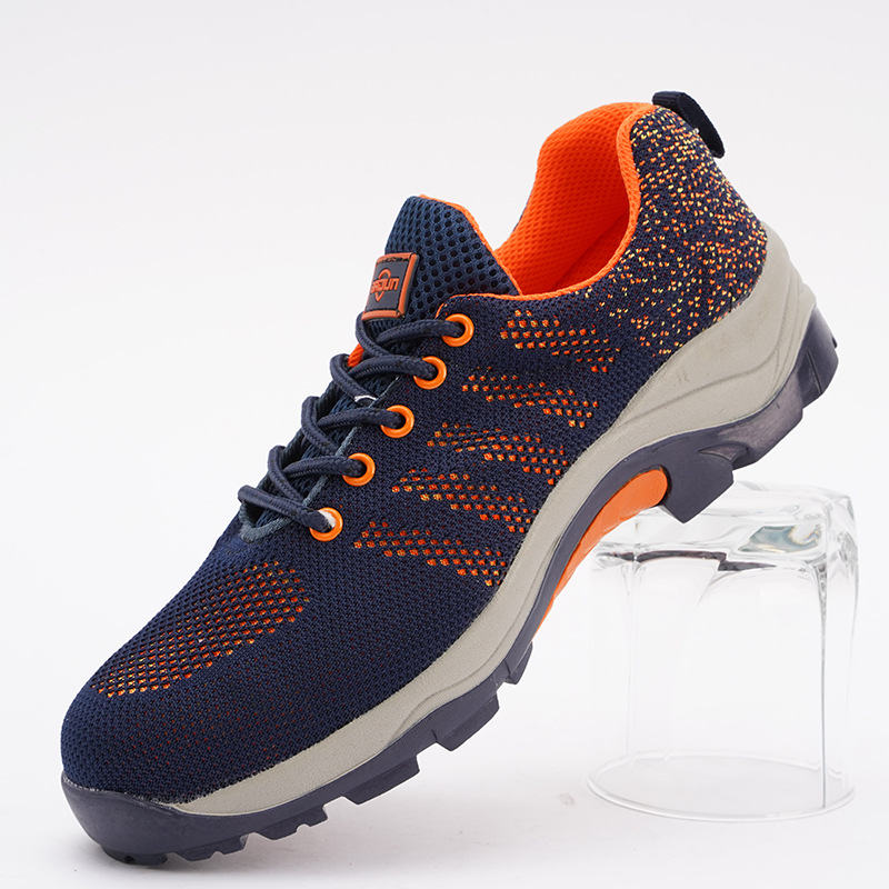 巴盾281-02防砸絕緣透氣網布安全鞋圖片4