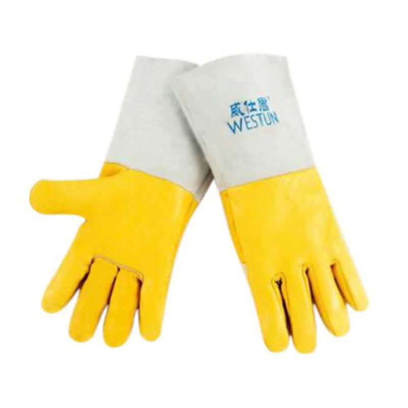 威仕盾G-9750牛皮電焊手套圖片