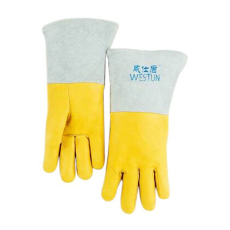 威仕盾G-1009牛皮氬焊手套圖片