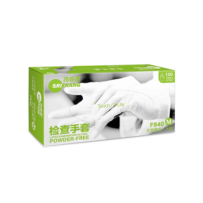 施??礔840天然乳膠檢查手套圖片