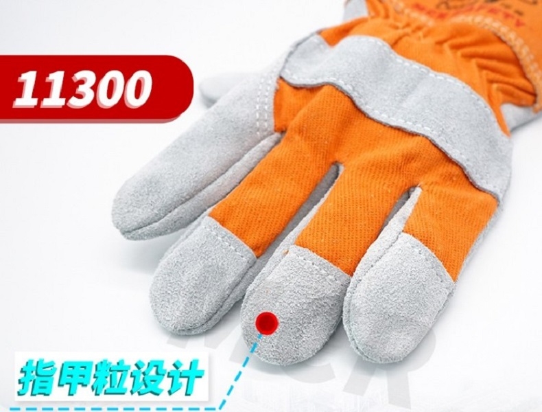 焊獸11300短皮焊工手套圖片1