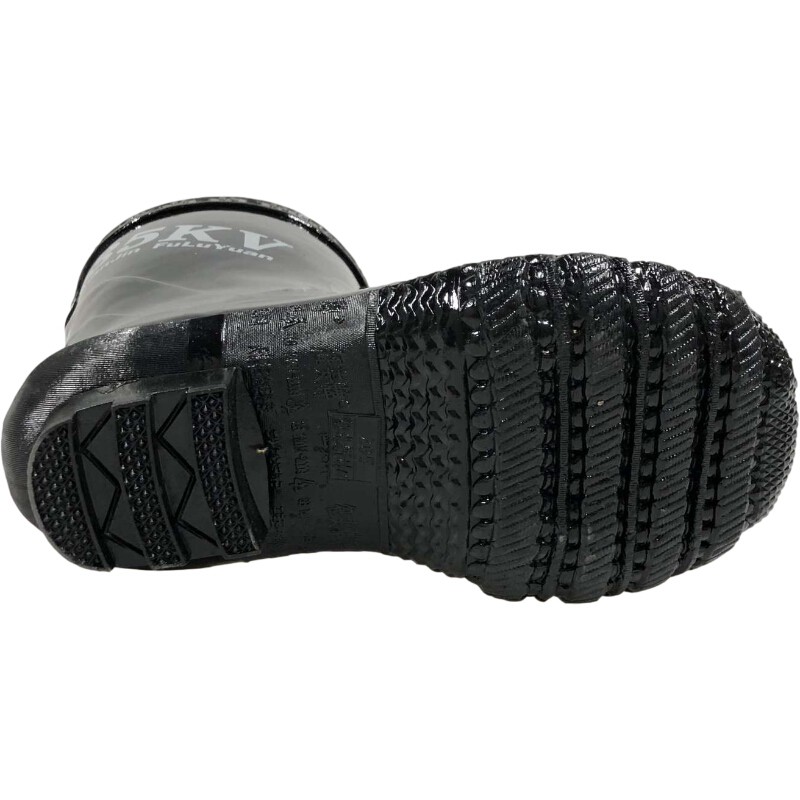 征安35KV黑色中筒絕緣靴圖片2