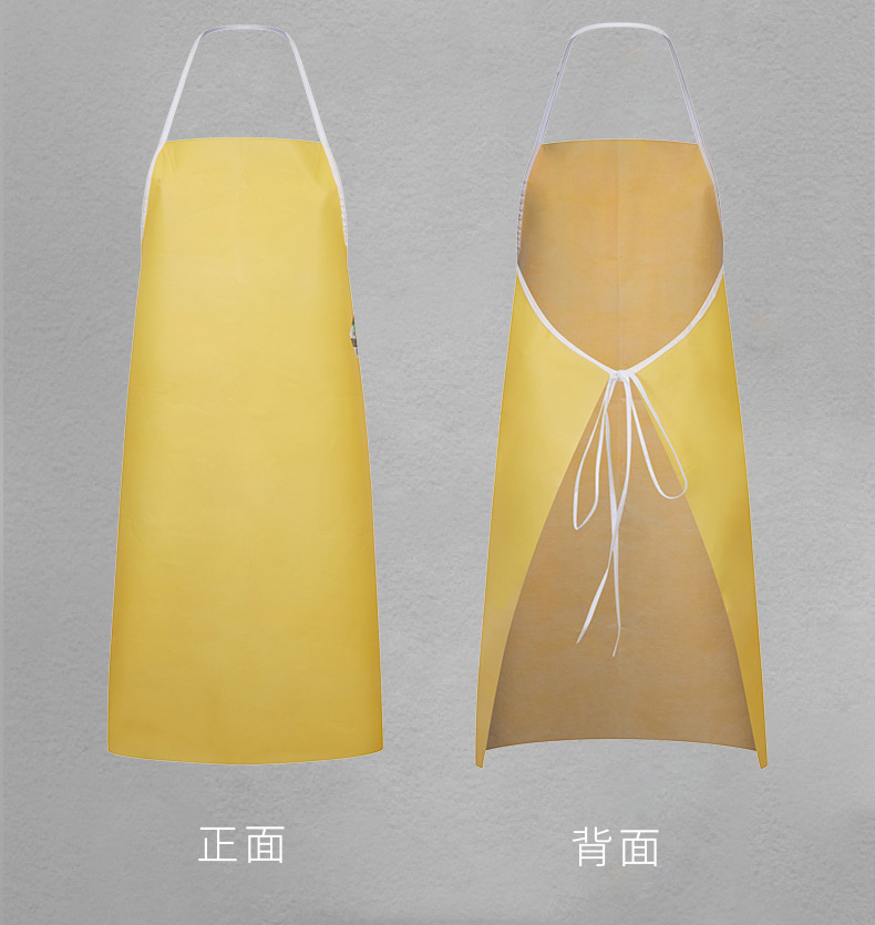 雷克蘭C1S650Y凱麥斯1黃色吊帶防化圍裙圖片2