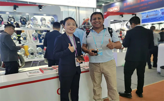 上海誠格亮相133屆廣交會 展高端個人防護產品圖片7