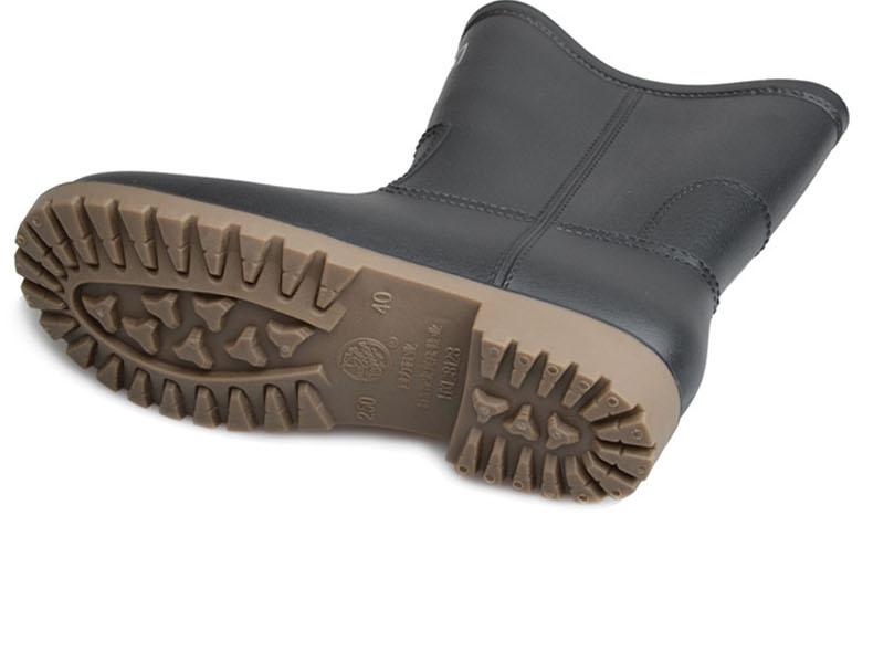 回力8128黑色PVC高筒雨靴圖片15